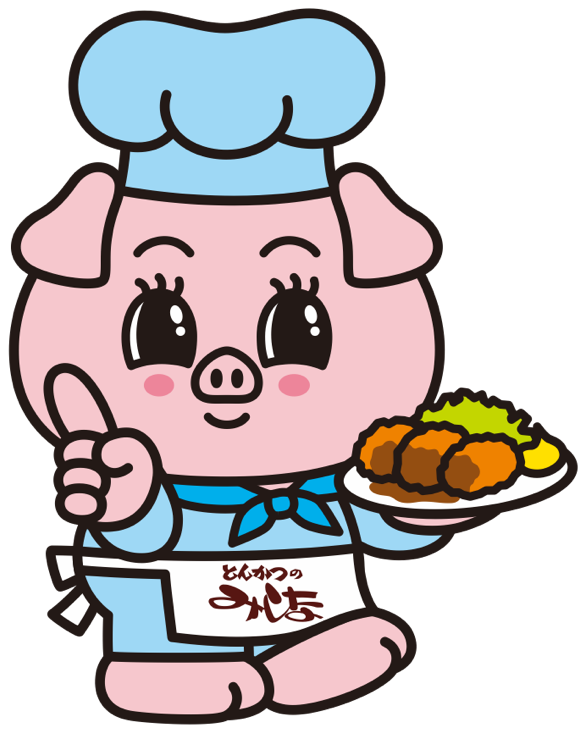 とんかつのみしなのキャラクター